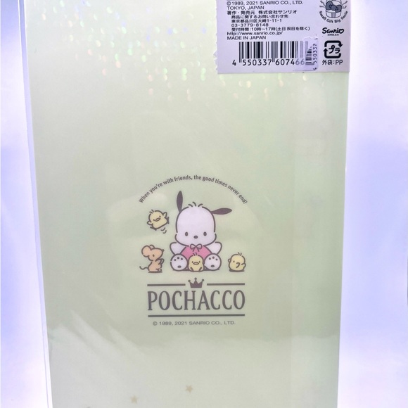 Pochacco Glittery Ticket Holder - Picture 3 of 3